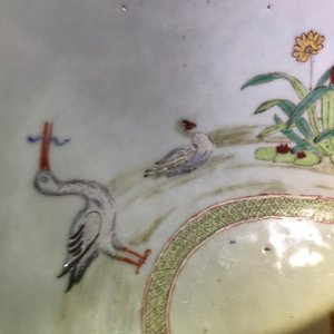 A rare Chinese famille rose Pronk style basin, Qianlong, ca. 1740 — 照片 24