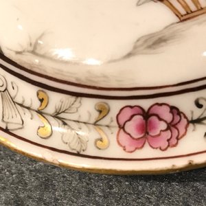 A rare Chinese famille rose teapot on stand, Qianlong — photo 11