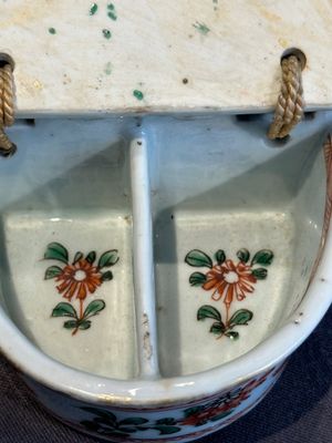 A rare Chinese famille verte spice box and cover, Kangxi — photo 9