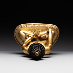 A rare Chinese gilt bronze Buddha Shakyamuni, 18th C. — 照片 5