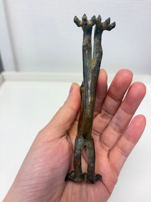 A rare Chinese gilt-bronze dragon, Tang — 照片 2