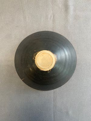 A rare Chinese Jizhou leaf-decorated conical tea bowl, Southern Song — photo 2