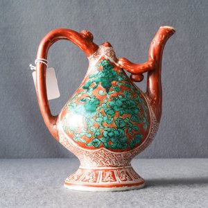 A rare Chinese kinrande peach-shaped ewer, Jiajing — 照片 20