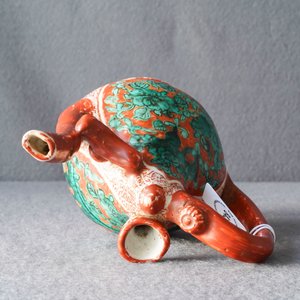 A rare Chinese kinrande peach-shaped ewer, Jiajing — 照片 22
