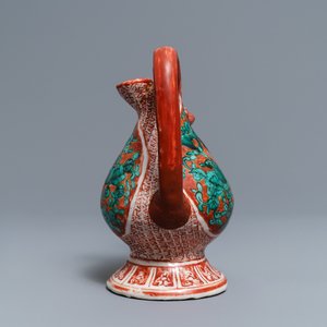 A rare Chinese kinrande peach-shaped ewer, Jiajing — 照片 5