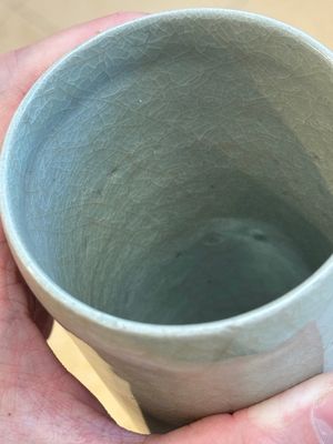 A rare Chinese Longquan celadon cylindrical vase, Southern Song — foto 16