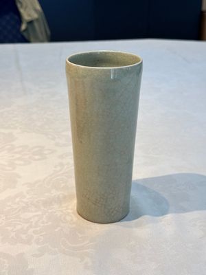 A rare Chinese Longquan celadon cylindrical vase, Southern Song — foto 20