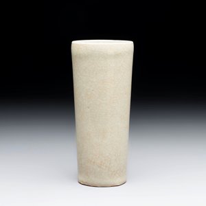 A rare Chinese Longquan celadon cylindrical vase, Southern Song — foto 3