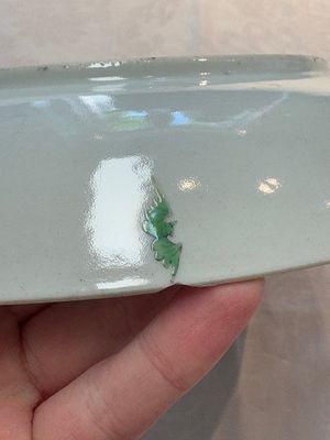 A rare Chinese polychrome enamelled 'roosters' dish, Qianlong — 照片 10
