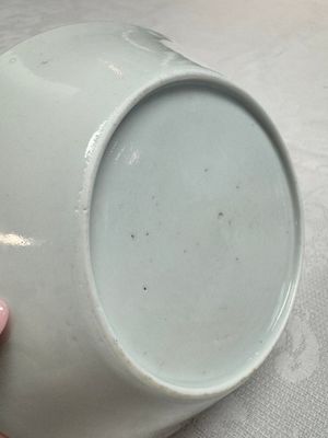 A rare Chinese 'Portrait' cup and saucer, Hervouët collection, 18/19th C. — 照片 20