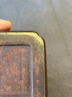 A rare Chinese rectangular bronze box and cover, Ming — foto 13