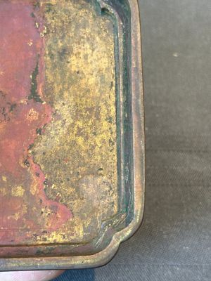A rare Chinese rectangular bronze box and cover, Ming — foto 7