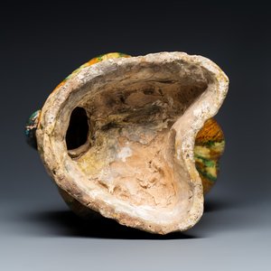 A rare Chinese sancai-glazed lion — photo 8