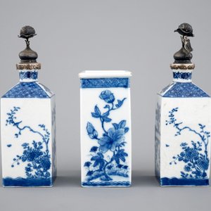 Un ensemble d'apothicaire en porcelaine de Chine, Qianlong, 18ème — photo 3