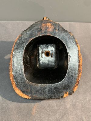 A rare Chinese wucai 'luduan' incense burner with wooden cover, Ming, 16/17th C. — photo 9