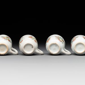 A rare complete Chinese famille rose 8-person miniature tea service comprising 28 pieces, Qianlong — photo 13