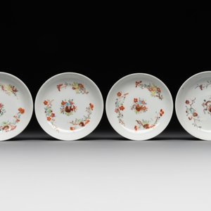 A rare complete Chinese famille rose 8-person miniature tea service comprising 28 pieces, Qianlong — photo 2