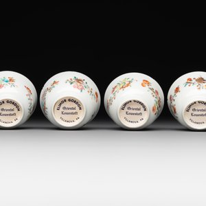 A rare complete Chinese famille rose 8-person miniature tea service comprising 28 pieces, Qianlong — photo 23