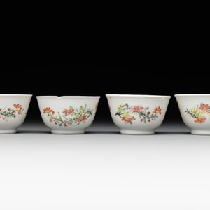 A rare complete Chinese famille rose 8-person miniature tea service comprising 28 pieces, Qianlong — photo 24