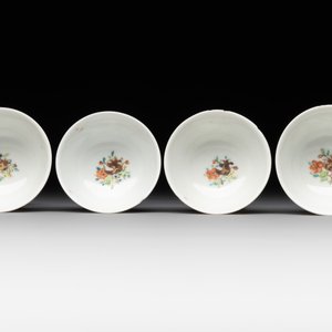 A rare complete Chinese famille rose 8-person miniature tea service comprising 28 pieces, Qianlong — photo 26