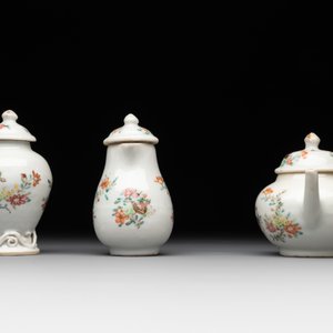 A rare complete Chinese famille rose 8-person miniature tea service comprising 28 pieces, Qianlong — photo 29