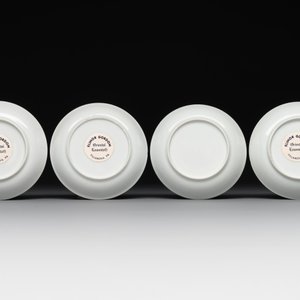A rare complete Chinese famille rose 8-person miniature tea service comprising 28 pieces, Qianlong — photo 3