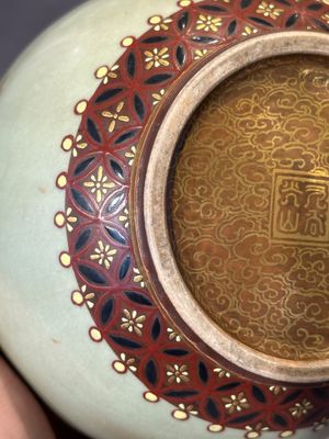 A rare Japanese Kutani vase, Kutani Kozan 九谷光山 mark, Meiji, 19th C. — foto 20