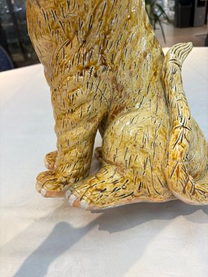 A rare Korean porcelain model of a seated tiger, Joseon, 18/19th C. — photo 15