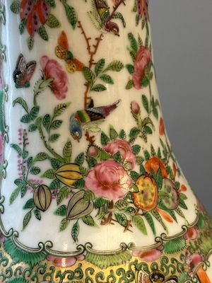 A rare large Chinese Canton famille rose ewer, 19th C. — photo 7
