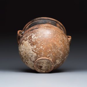 A rare large late Hellenistic pottery column krater with marine encrustation — 照片 7