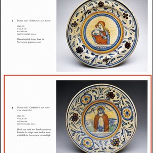  A rare polychrome maiolica dish with 'Christ as the Man of Sorrows' — foto 4