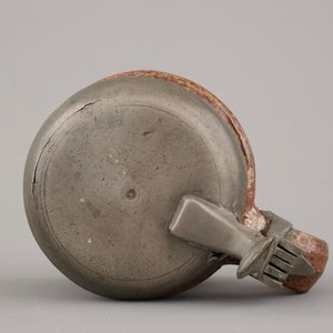 A rare Raeren tiger salt glaze pewter-mounted jug, ca. 1600 — 照片 1