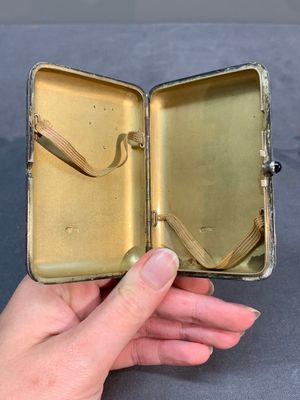 A rare Russian Fabergé bejewelled gold and silver cigarette presentation case, marked Mikhail Perkhin (1860-1903) — photo 5