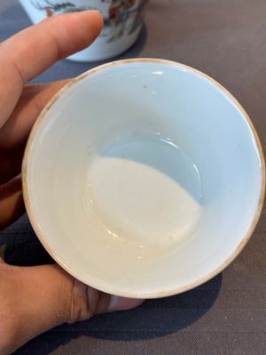 A rare set of eight Chinese famille rose 'Sanxing' nesting bowls, Tongzhi mark and of the period — 照片 31