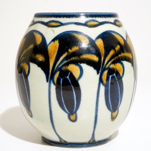 A rare stoneware vase, Charles Catteau for Boch Frères Keramis, ca. 1925 — photo 4