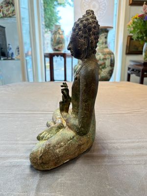 A rare Thai bronze Buddha Shakyamuni, Mon-Dvaravati period, 8/9th C. — 照片 2