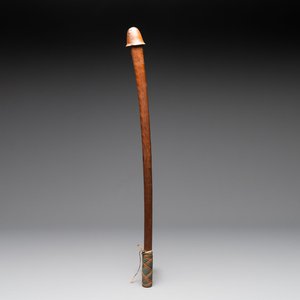 A rare wooden 'phallic' club, Kanak peoples, New Caledonia, 19th C. — photo 1
