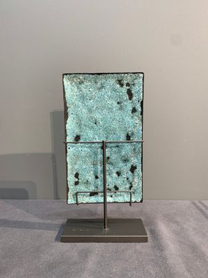 A rectangular Chinese Canton enamel plaque with a European couple, Yongzheng — photo 3