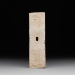 A rectangular Chinese famille verte tile with two-sided design, Kangxi — 照片 2