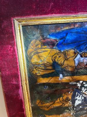 A rectangular Limoges enamel 'Crucifixion' plaque, France, 16th C. — 照片 8