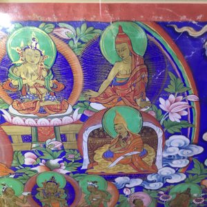 A Refuge Tree thangka, Tibet or Nepal, 19/20th C. — photo 5