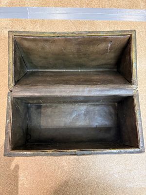 A repoussé copper and cabochon-mounted casket, attributed to Alfred Daguet, France, ca. 1900 — 照片 6