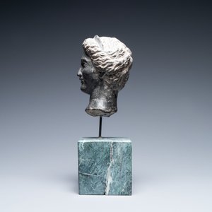 A Roman black marble head of a lady, 2nd/3rd C. — photo 5