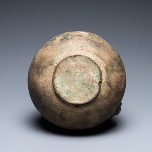 A Roman bronze ewer with a ram's head on the handle's low end, 2nd/3rd C. — 照片 7