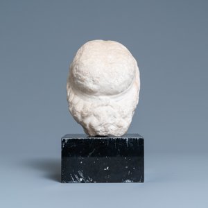 A Roman marble head of a bearded man — 照片 4