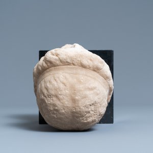 A Roman marble head of a bearded man — 照片 6