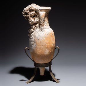 A Roman pottery fish oil or wine transport amphora with marine encrustation, South of Spain, 1st C. B.C./1st C. — foto 4