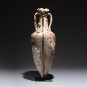 A Roman pottery fish oil or wine transport amphora with marine encrustation, South of Spain, 1st C. B.C./1st C. — photo 3