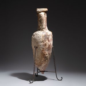 A Roman pottery fish oil or wine transport amphora with marine encrustation, South of Spain, 1st C. B.C./1st C. — foto 4