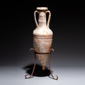 A Roman pottery wine transport amphora with marine encrustation, 2nd C. B.C./1st C. — photo 1